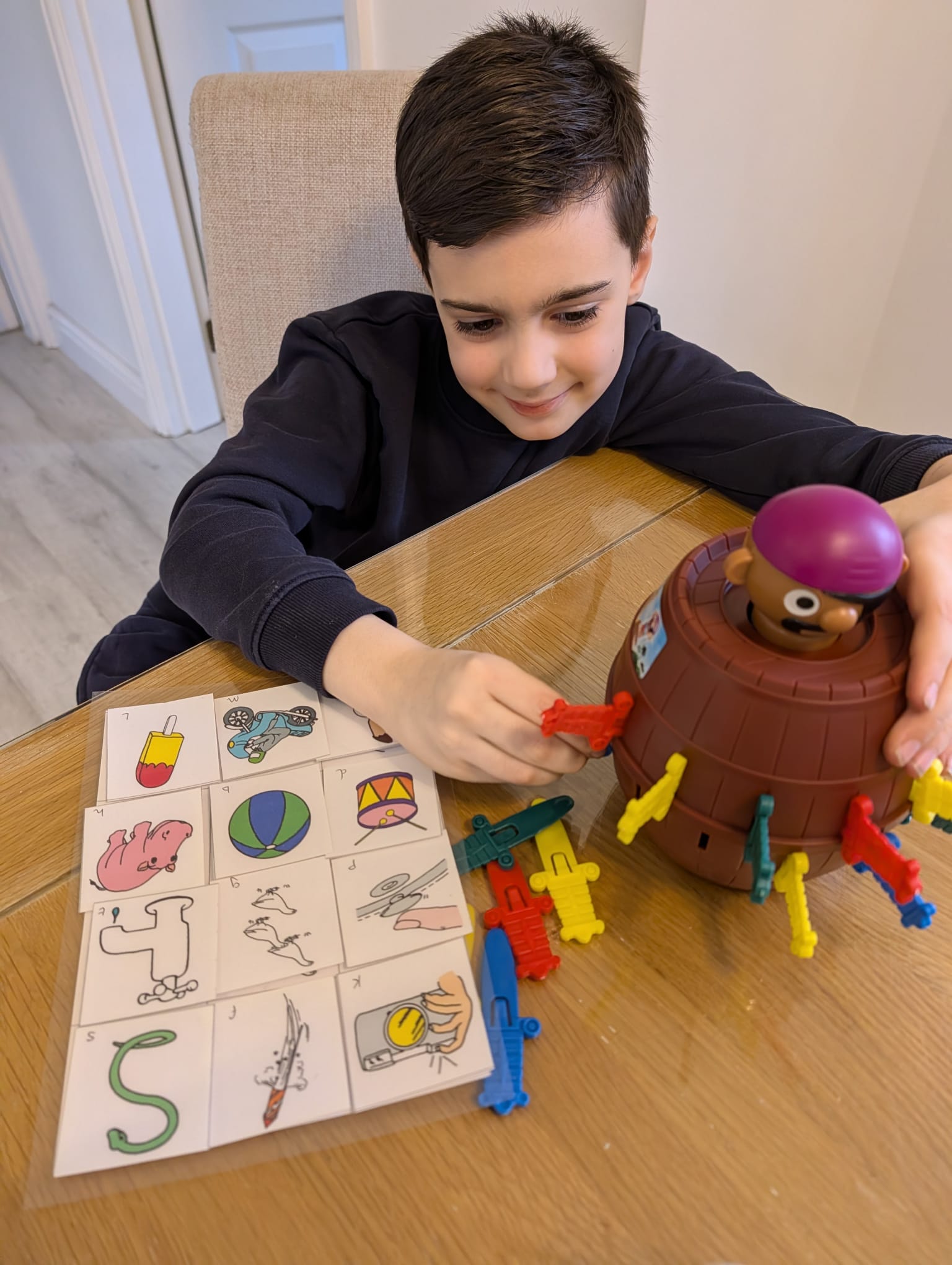 Interactive therapy activities with games